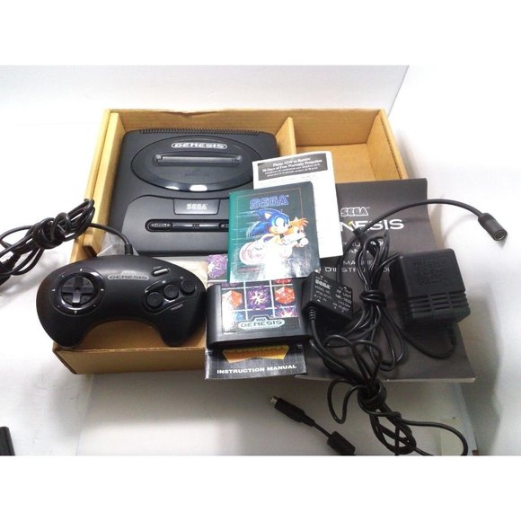 Sega MK-1631 Genesis Console With Columns Edition Box Complete - Picture 13 of 16